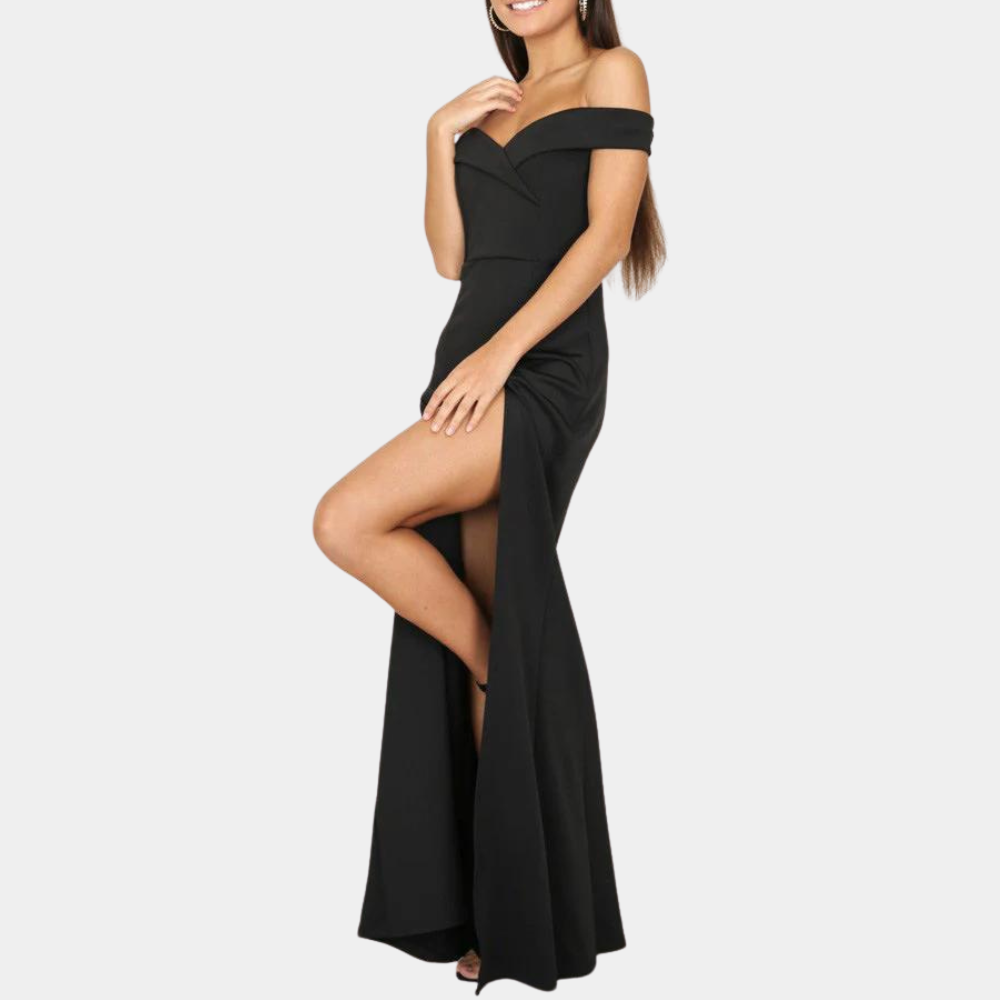 Elegante off-shoulder jurk voor vrouwen