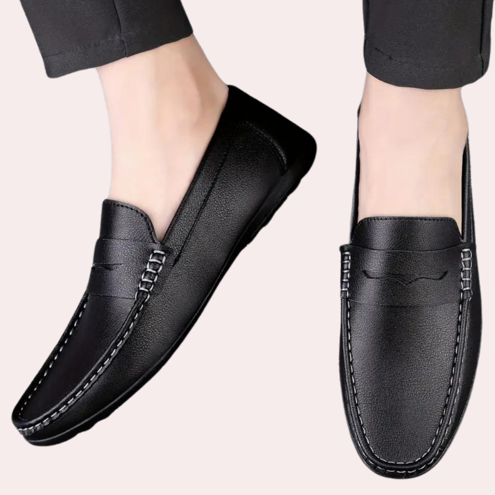 Comfortabele herenslip loafers