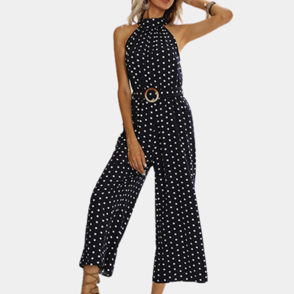 Elegante halternek jumpsuit voor dames